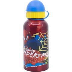 Gourde Aluminium Spiderman Marvel 400 ML - Vente grossiste.fr