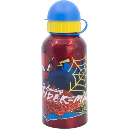 Botella de aluminio Spiderman Marvel 400 ML - vente-grossiste.fr