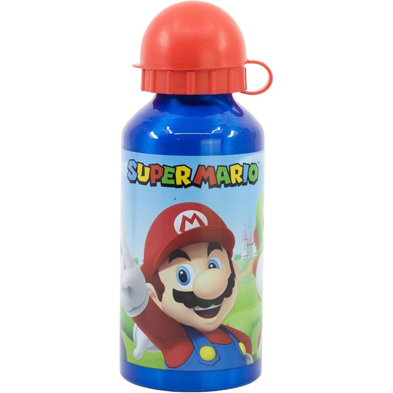 Botella de aluminio Super Mario 400 ML - vente-grossiste.fr