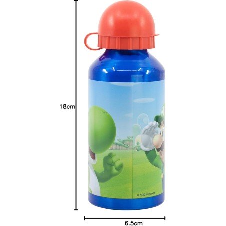 Super Mario 400 ML Aluminum Water Bottle