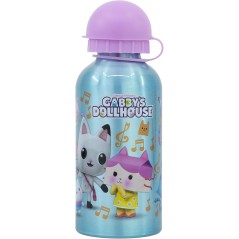 Gourde Aluminium Gabby's Dollhouse 400 ML - Vente grossiste.fr
