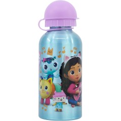 Gourde Aluminium Gabby's Dollhouse 400 ML - Vente grossiste.fr