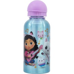 Gourde Aluminium Gabby's Dollhouse 400 ML - Vente grossiste.fr