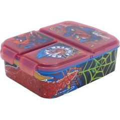 Boîte à goûter Spiderman Marvel Pvc - Vente grossiste.fr