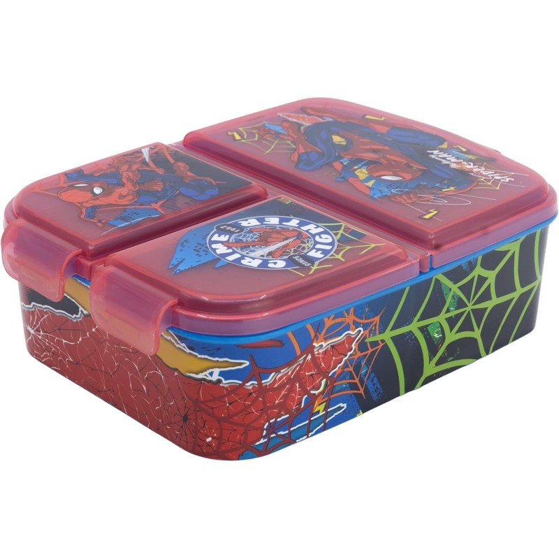 Boîte à goûter Spiderman Marvel Pvc - Vente grossiste.fr
