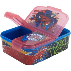 Boîte à goûter Spiderman Marvel Pvc - Vente grossiste.fr