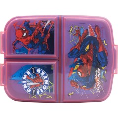 Boîte à goûter Spiderman Marvel Pvc - Vente grossiste.fr