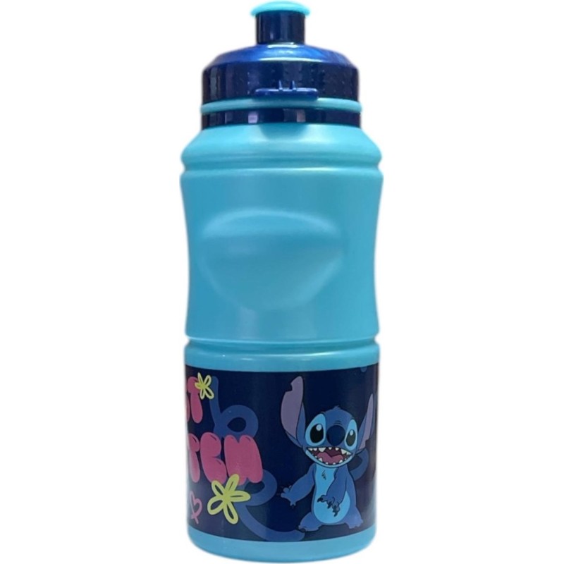 Botella deportiva de fácil sujeción 380 ml Stitch Disney - vente-gr...