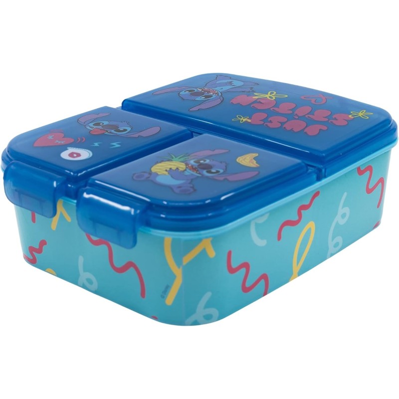 Caja de almuerzo Stitch Disney Pvc - vente-grossiste.fr