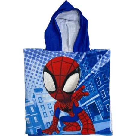 Felpa con cappuccio e poncho da uomo di Spider-Man - vente grossist...