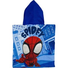 Poncho de bain Spider-Man à capuche - New discount.com