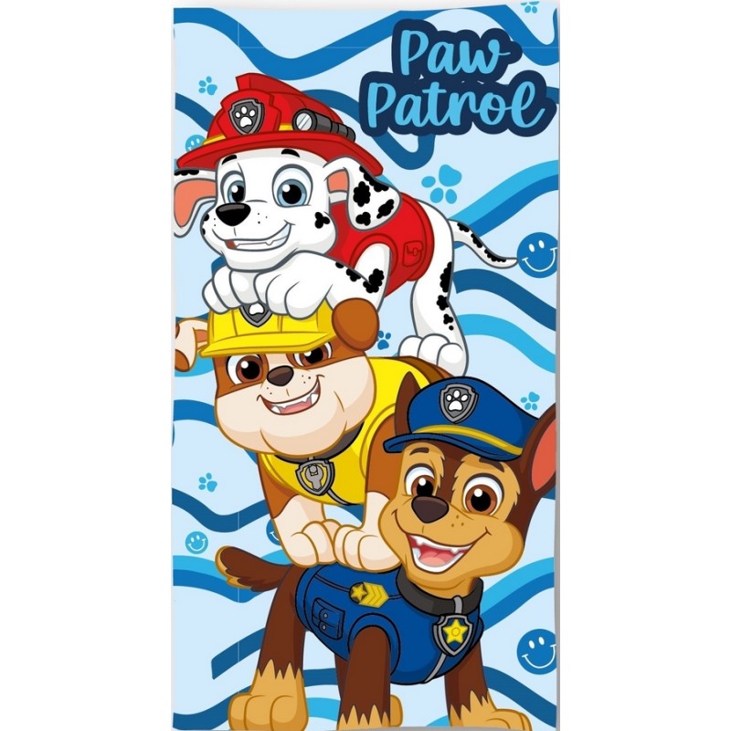 Paw Patrol beach towel or bath towel - vente-grossiste.fr
