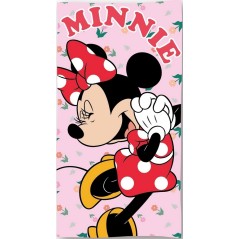 Drap de plage ou drap de bain Minnie Disney - Vente grossiste.fr
