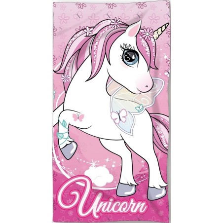 Toalla de playa Licorne o toalla de baño - vente-grossiste.fr