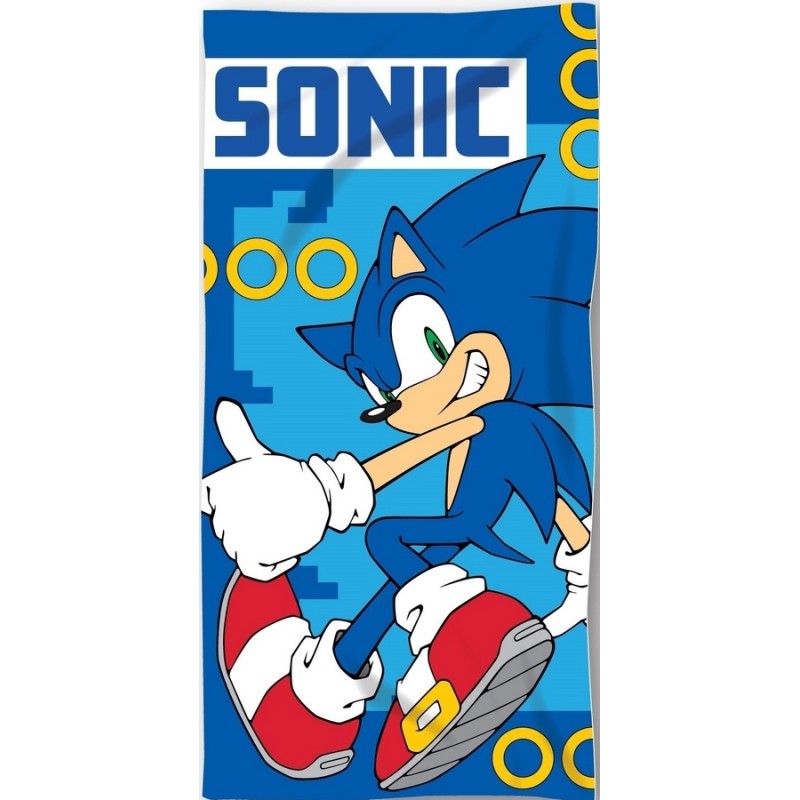 Drap de plage ou drap de bain Sonic - Vente grossiste.fr