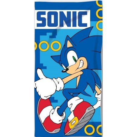 Sonic Strandtuch oder Badetuch - vente-grossiste.fr