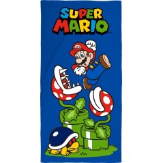 Super Mario beach towel or bath towel - vente-grossiste.fr