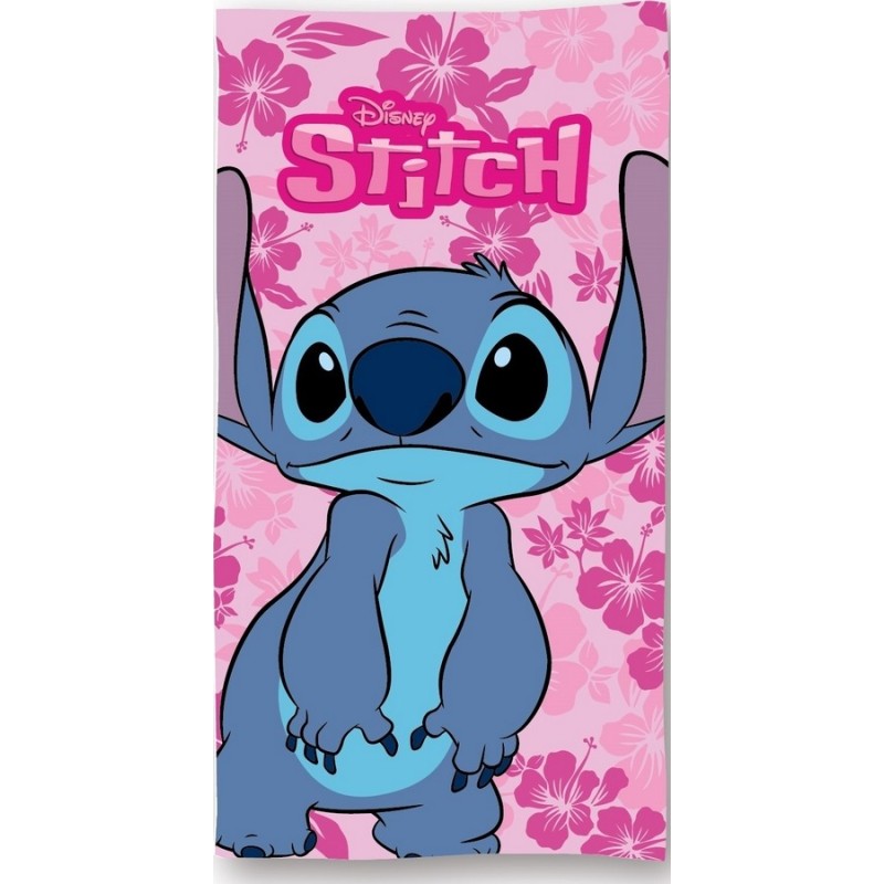 Asciugamano o telo Mare Lilo and Stitch Disney - vente grossiste.fr