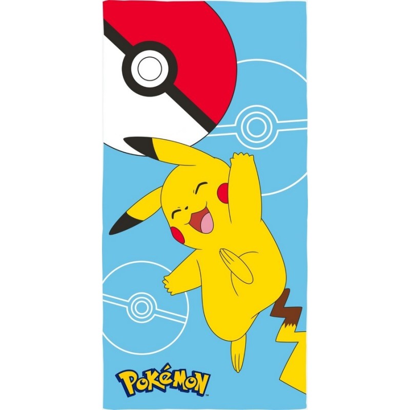 Pokémon toalla de playa o toalla de baño - vente-grossiste.fr