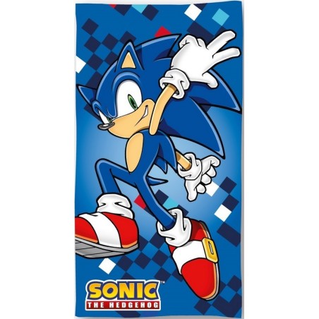 Sonic Strandtuch oder Badetuch - vente-grossiste.fr
