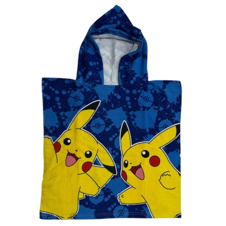 Poncho de bain Pokémon a capuche - Vente grossiste.fr