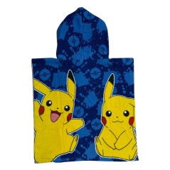 Poncho de bain Pokémon a capuche - Vente grossiste.fr