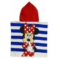 Poncho de bain Minnie Disney à capuche