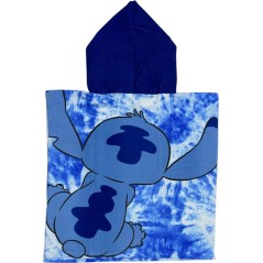 Poncho de bain Stitch Disney à capuche - Vente grossiste.fr