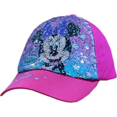 Casquette Sequins à paillettes réversible Minnie Disney - Vente gro...