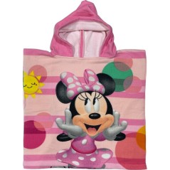 Poncho da bagno con cappuccio Minnie Disney - vente grossiste.fr