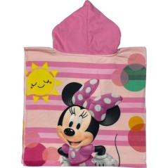 Poncho da bagno con cappuccio Minnie Disney - vente grossiste.fr