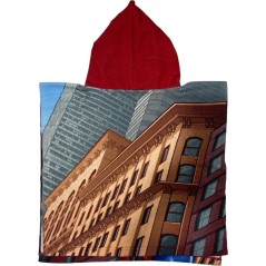 Poncho de bain Spider-Man à capuche - Vente grossiste.fr