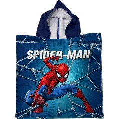 Poncho de bain Spider-Man à capuche - Vente grossiste.fr