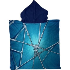 Poncho de bain Spider-Man à capuche - Vente grossiste.fr