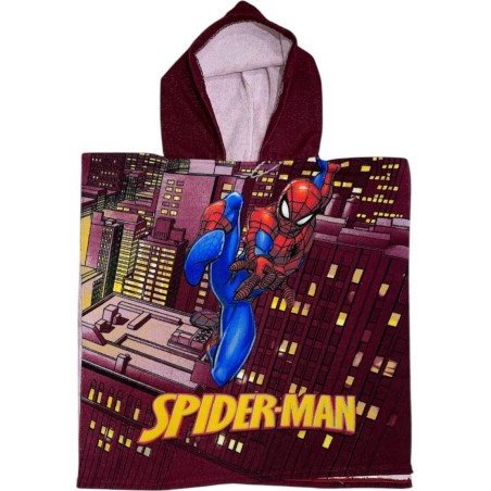 Felpa con cappuccio e poncho da uomo di Spider-Man - vente grossist...