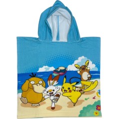 Poncho de bain Pokémon a capuche - Vente grossiste.fr