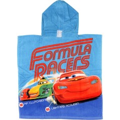 Poncho de bain à capuche Cars Disney - Vente grossiste.fr