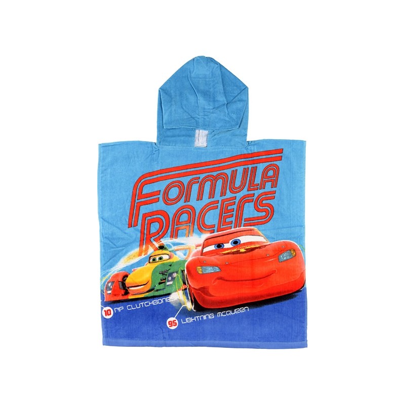 Poncho con capucha Disney Cars - vente-grossiste.fr