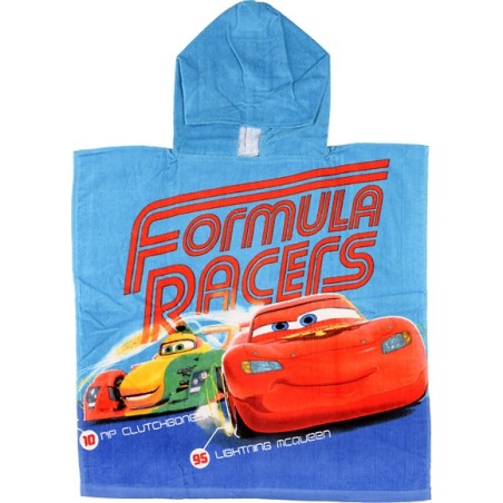 Poncho de bain à capuche Cars Disney - Vente grossiste.fr