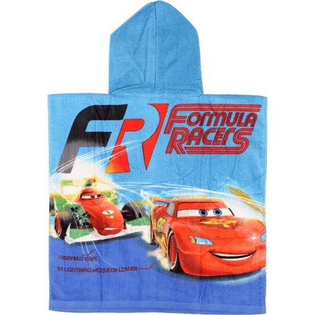 Poncho con capucha Disney Cars