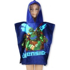 Poncho Con Capucha Las Tortugas Ninja - vente-grossiste.fr