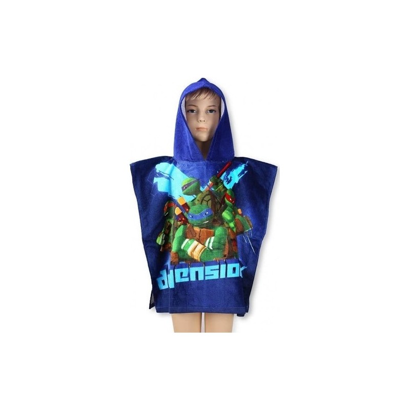 Hooded poncho The Ninja Turtles - vente-grossiste.fr