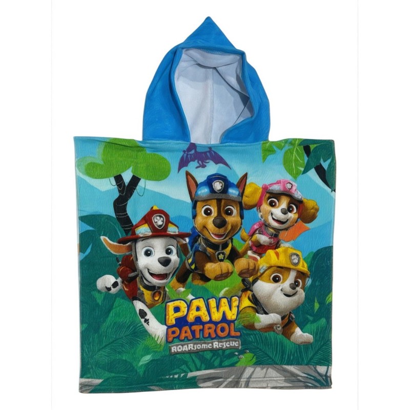 Paw Patrol Swim Poncho Hoodie - vente-grossiste.fr