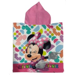 Minnie Disney Poncho de natación con capucha - vente-grossiste.fr