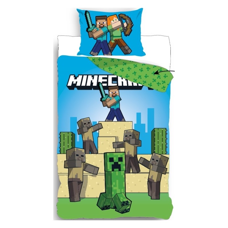 Minecraft quilt cover set, New discount.com, Nouveautés chez new di...