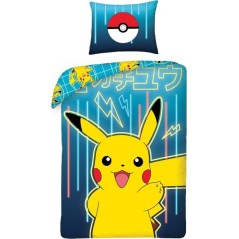 Parure de lit Pokémon - housse de couette Pokémon - Vente grossiste.fr