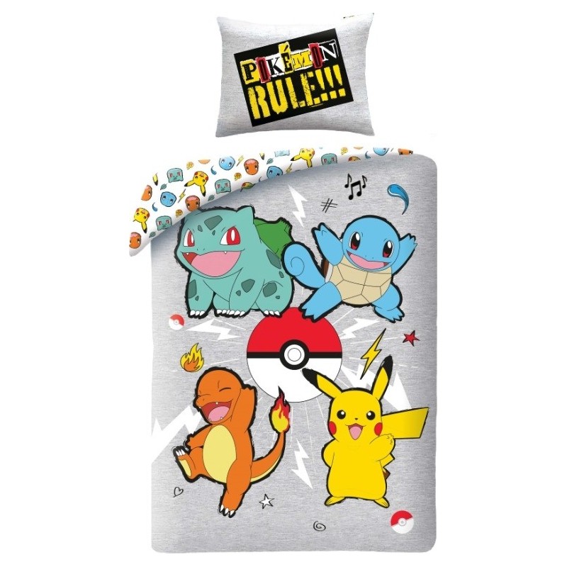 Juego de funda de colcha Pokémon - vente-grossiste.fr