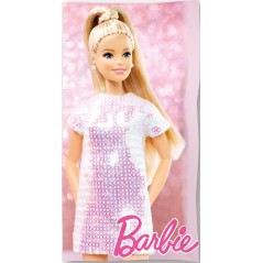 Drap de plage ou drap de bain Barbie - Vente grossiste.fr