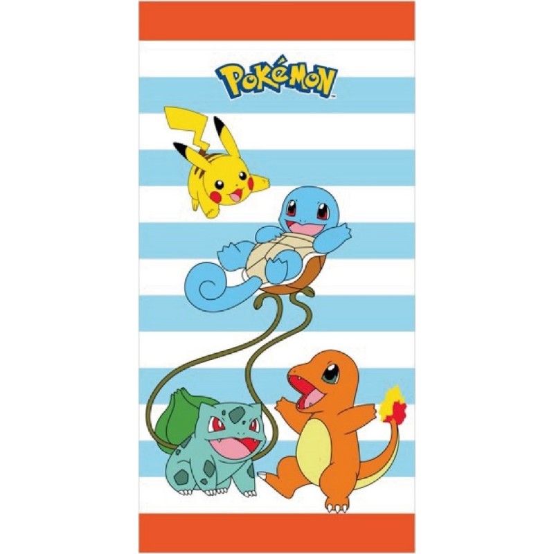 Telo mare Cotton Pokémon - vente grossiste.fr