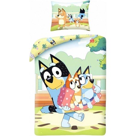 Juego de funda de colcha Bluey - vente-grossiste.fr